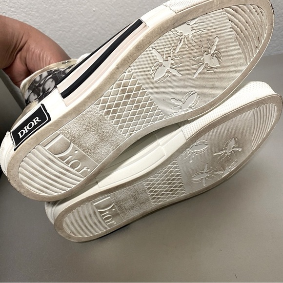 EUC/LIKE NEW Dior B23 High Dior Oblique Sneaker - Size 38 - Picture 12 of 14